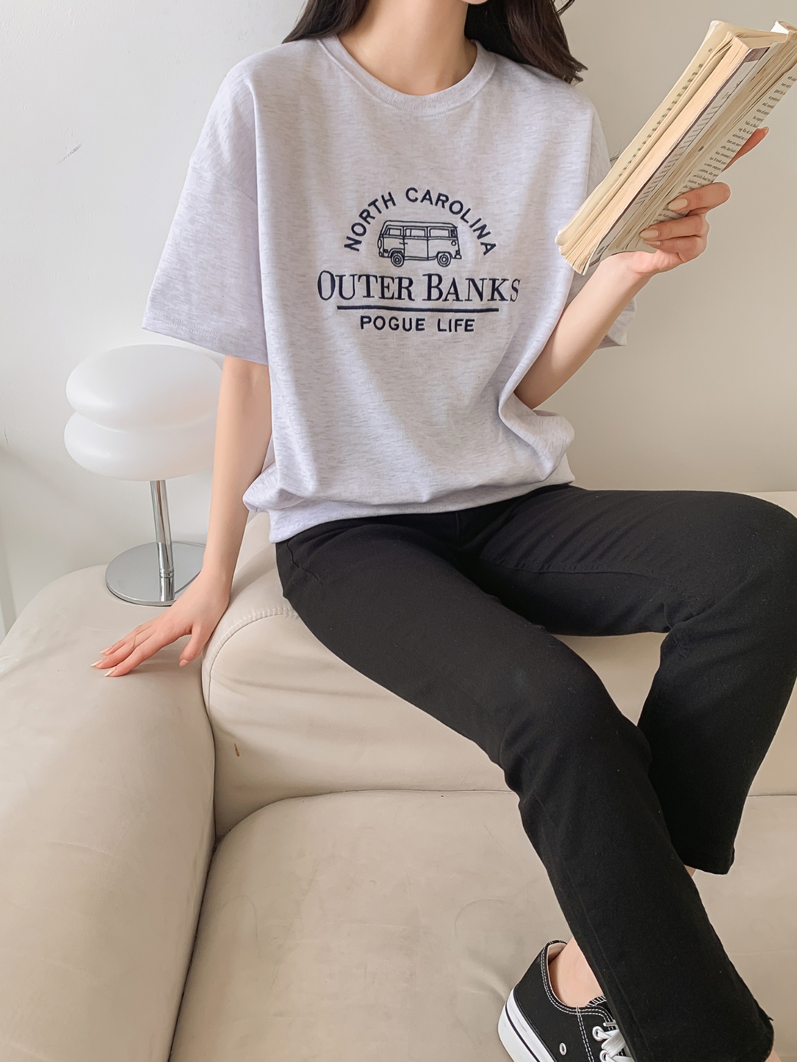 バス刺繍半袖スウェット | 詳細画像10