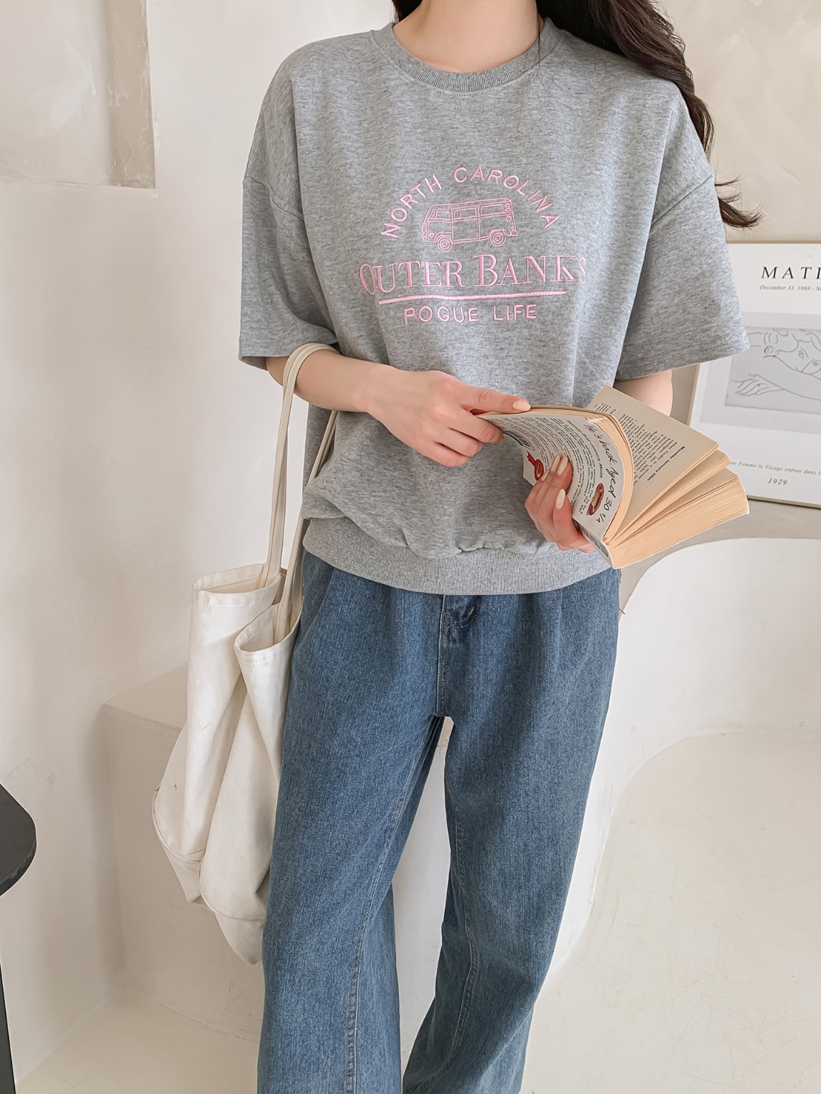 バス刺繍半袖スウェット | 詳細画像14