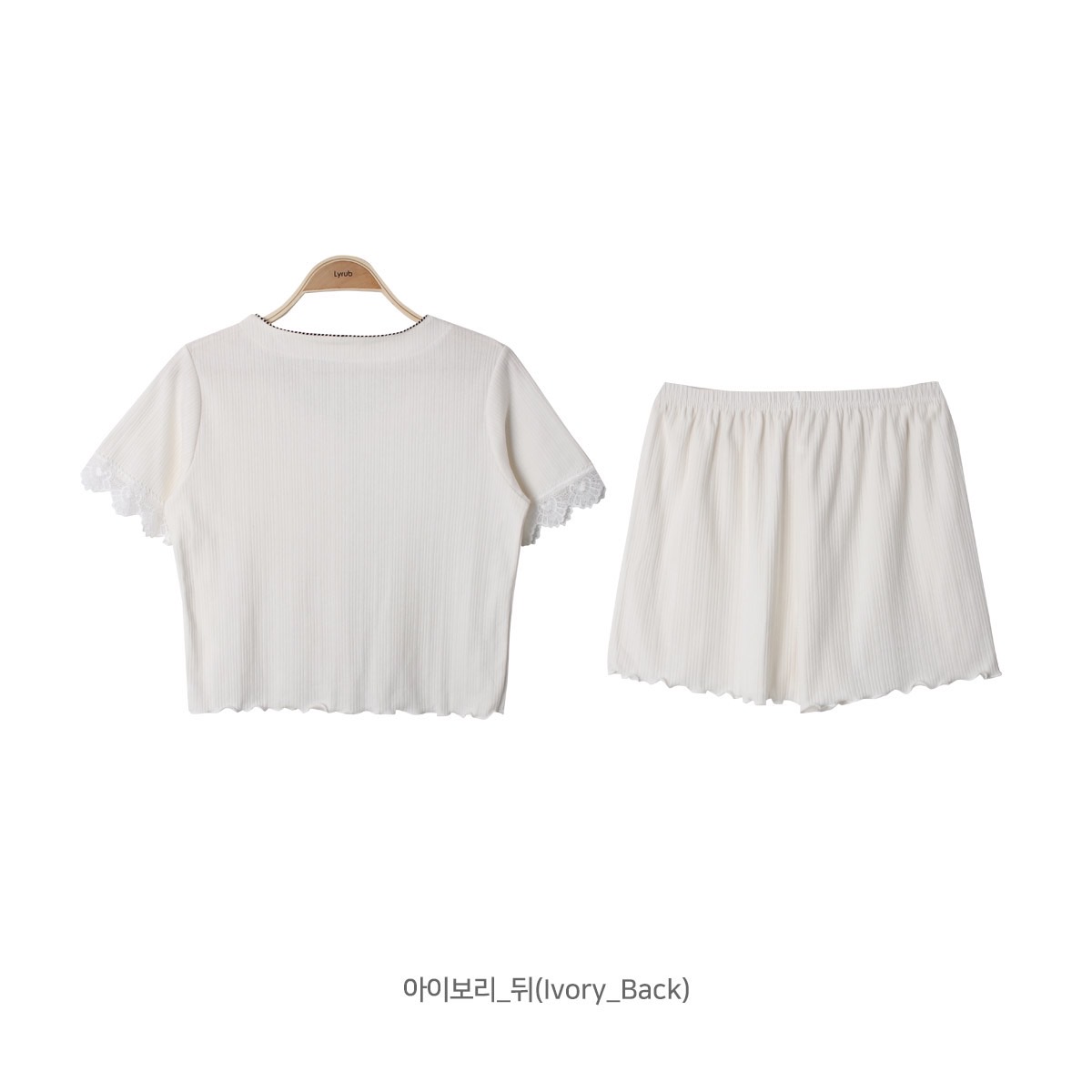 レースポケット半袖パジャマ3SET | 詳細画像14