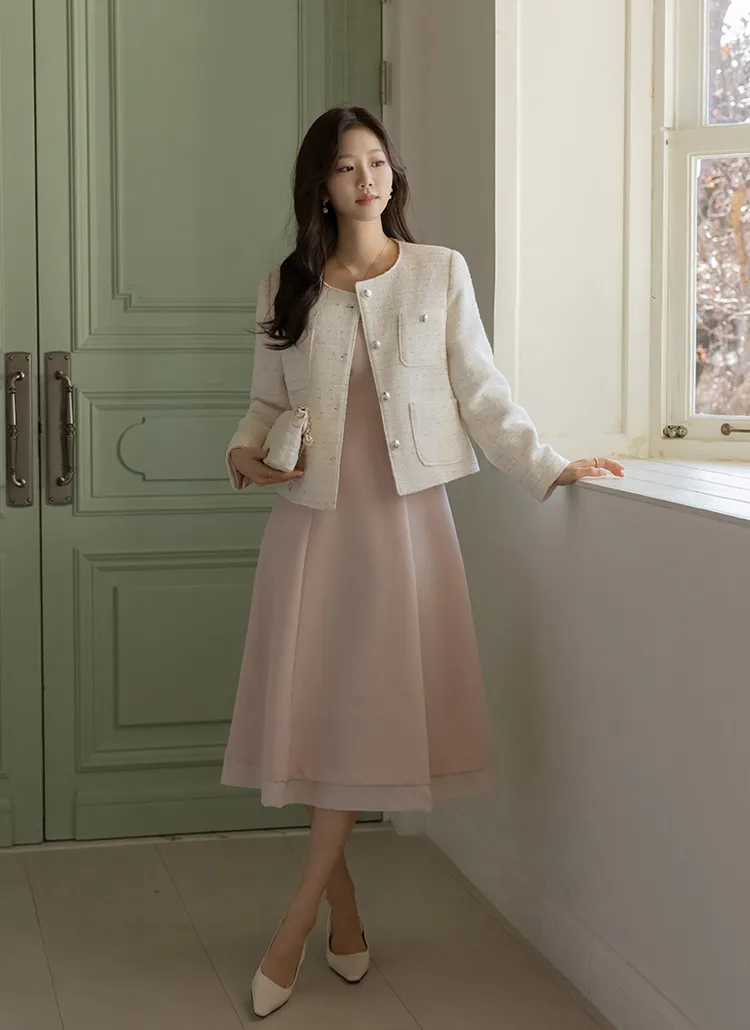 エコパールボタンポケットツイードジャケット | ODE | 詳細画像1