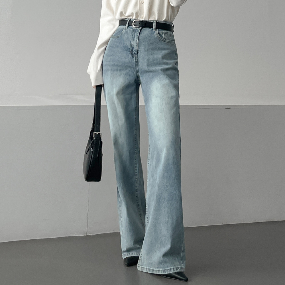 2TYPEホワイトストレートワイドパンツ | レディースファッション通販