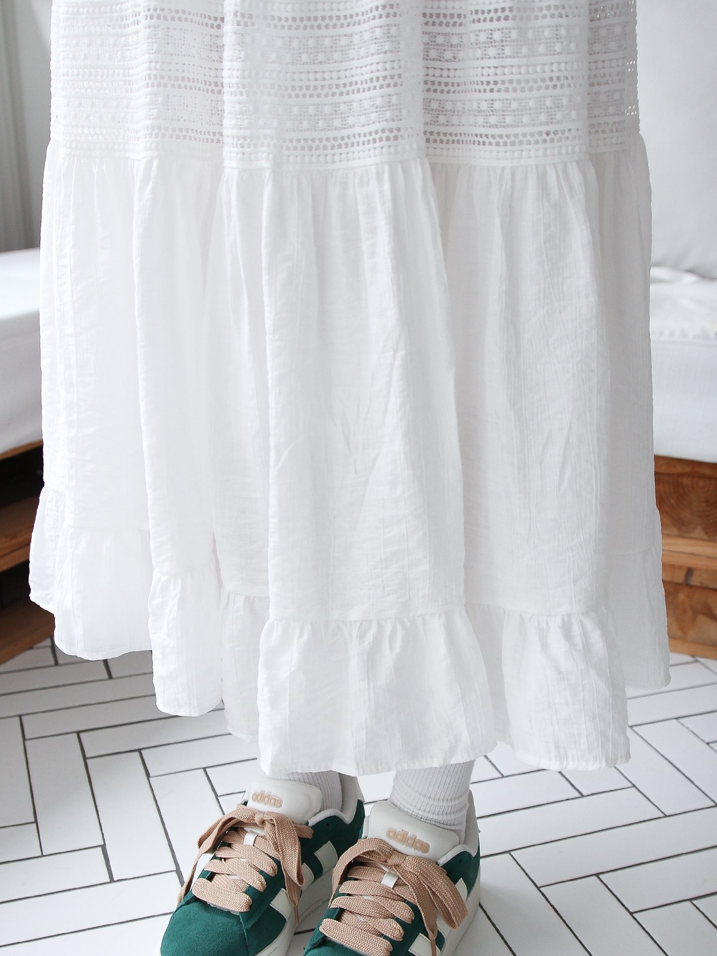 イージーレースティアードスカート | 詳細画像13