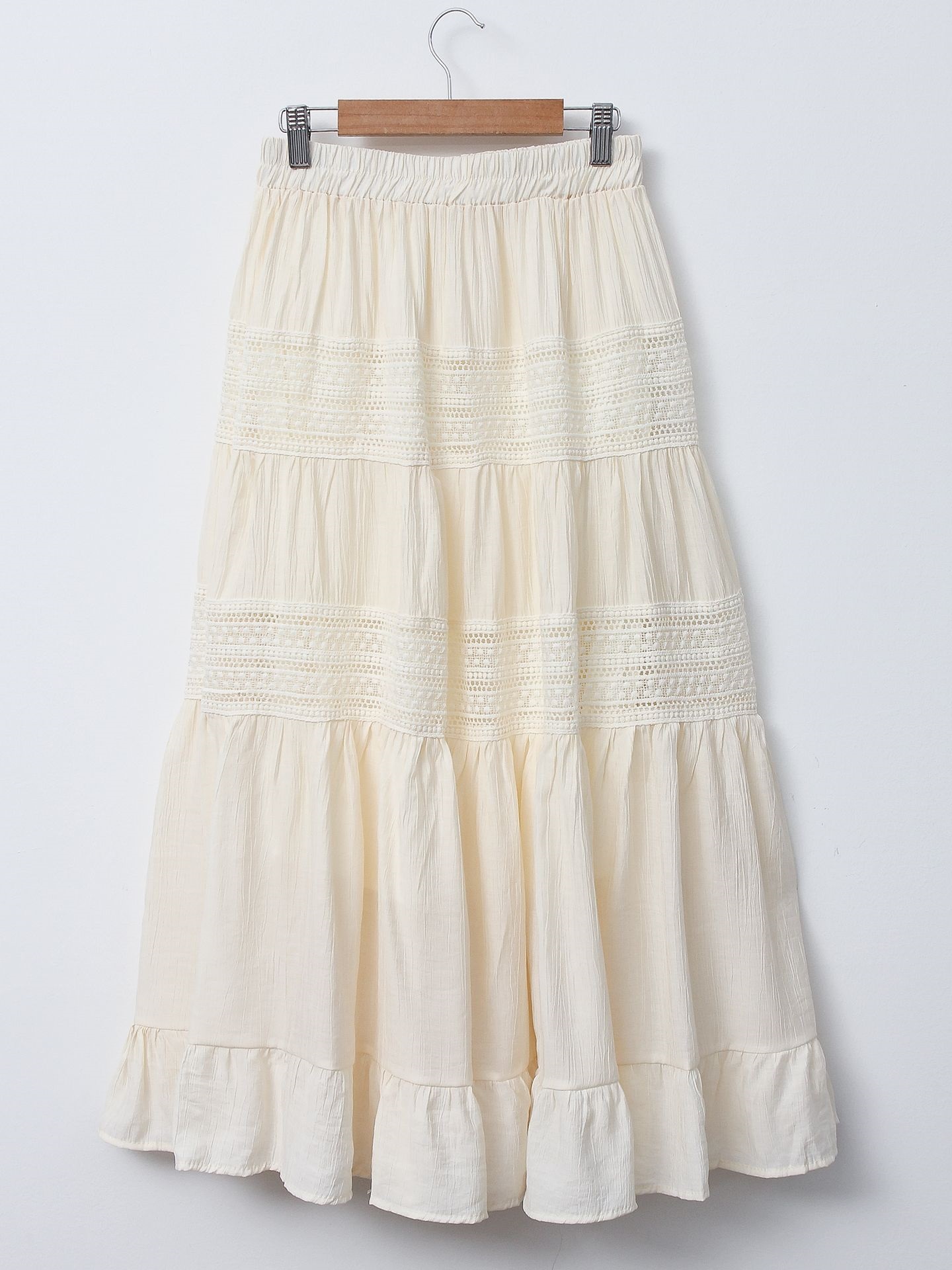 イージーレースティアードスカート | 詳細画像17