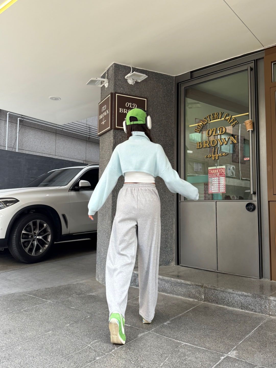 ドロストボタンストラップワイドスウェットパンツ | 詳細画像13