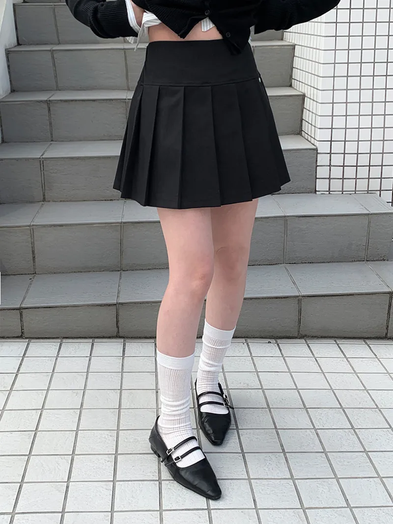 ハートチャームプリーツスカート | anyonemore | 詳細画像1