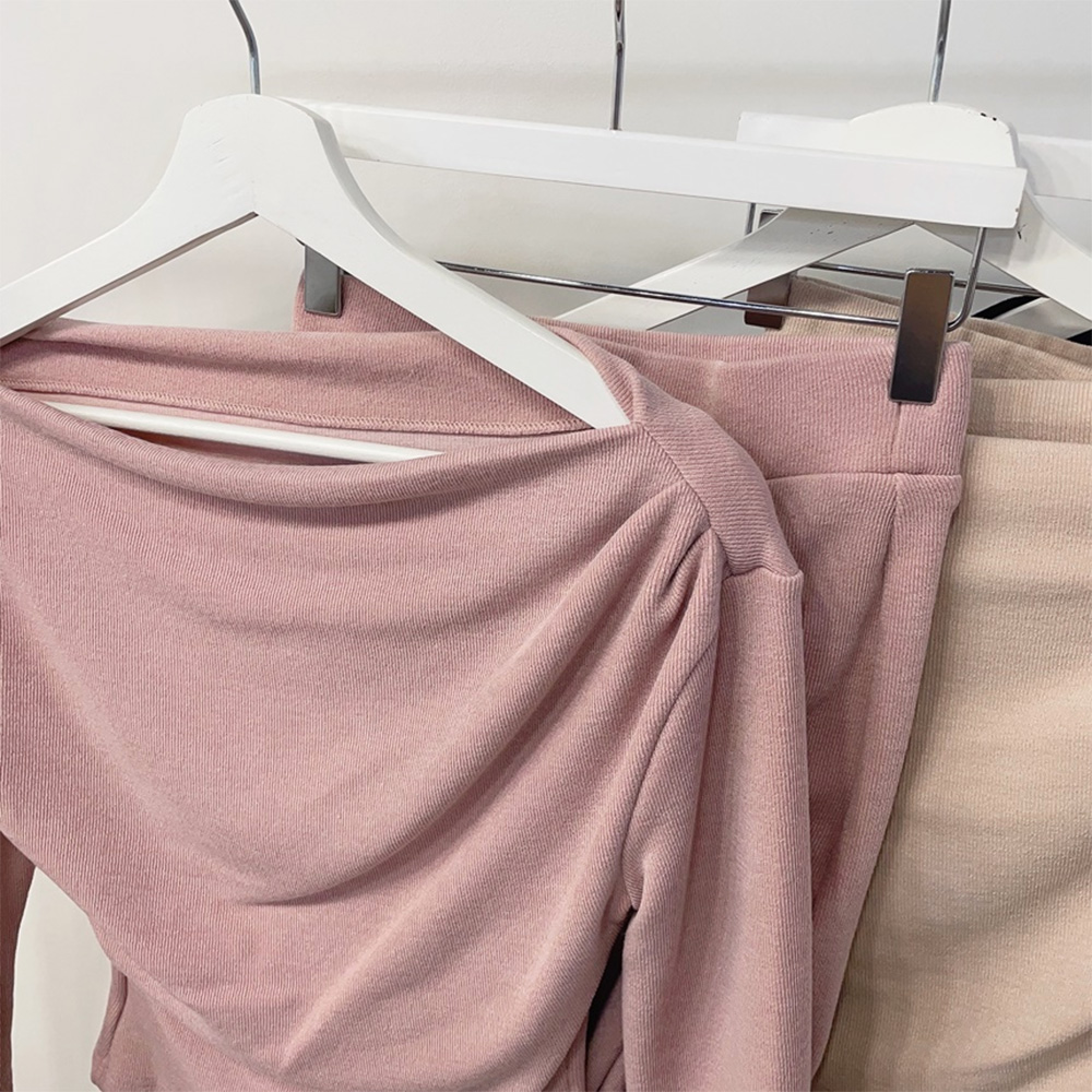 オフショルTシャツ&シャーリングスカートSET | 詳細画像14