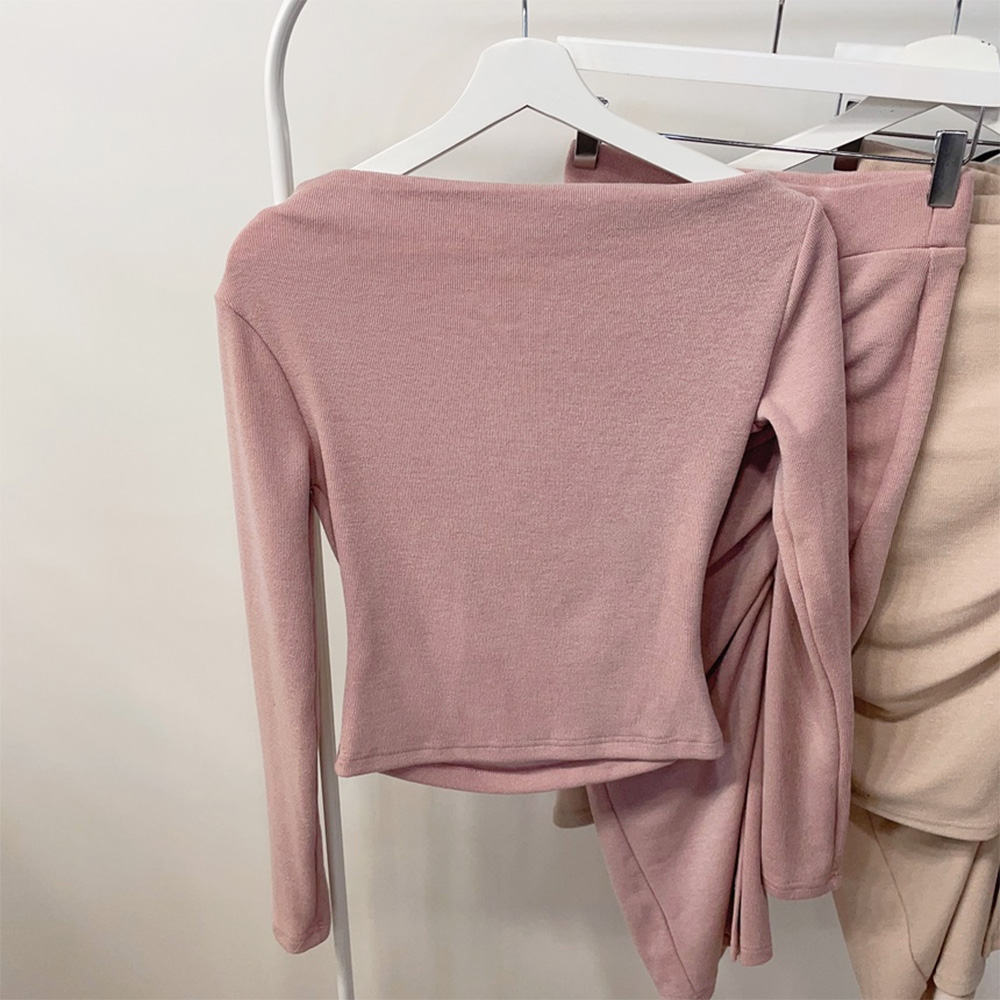 オフショルTシャツ&シャーリングスカートSET | 詳細画像15