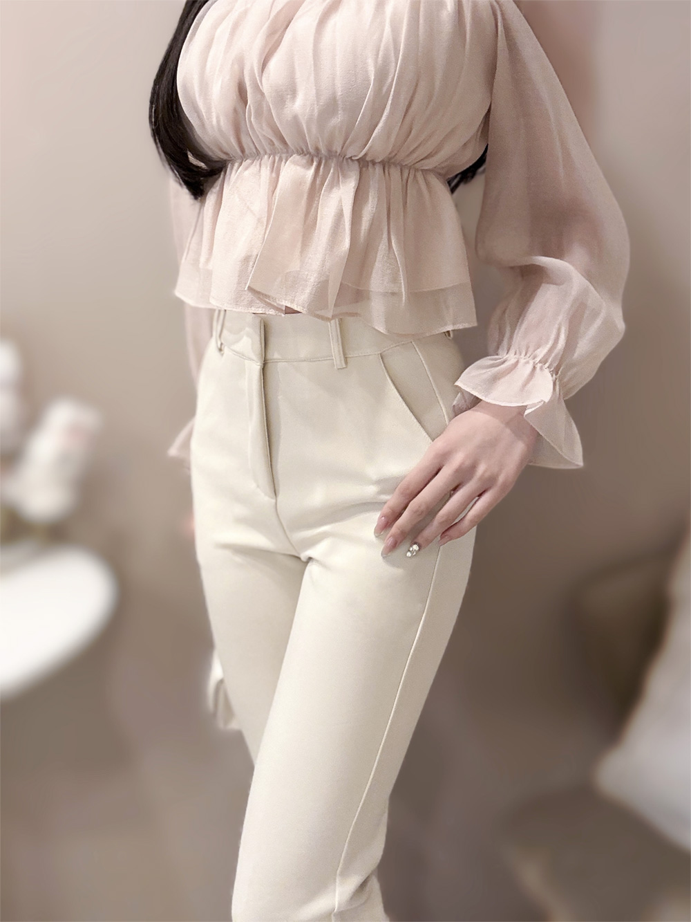 3TYPEフレアスラックス | 詳細画像3