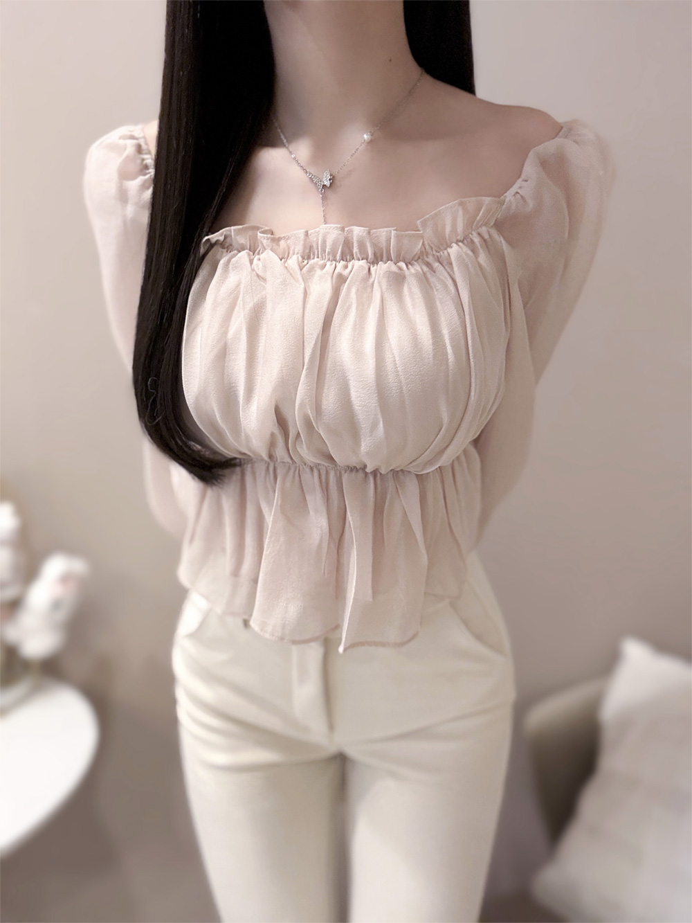 3TYPEフレアスラックス | 詳細画像9