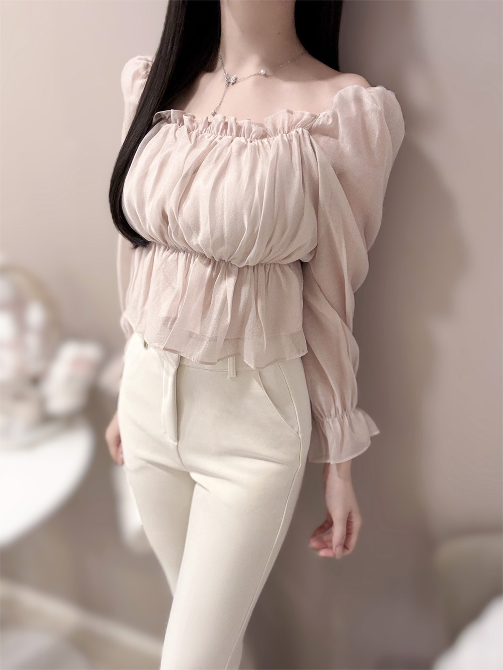 3TYPEフレアスラックス | 詳細画像10