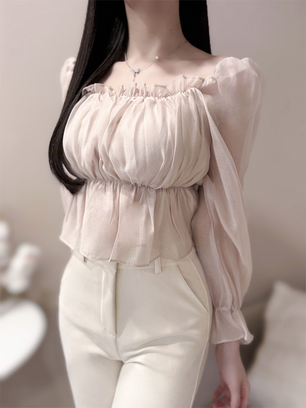 3TYPEフレアスラックス | 詳細画像11