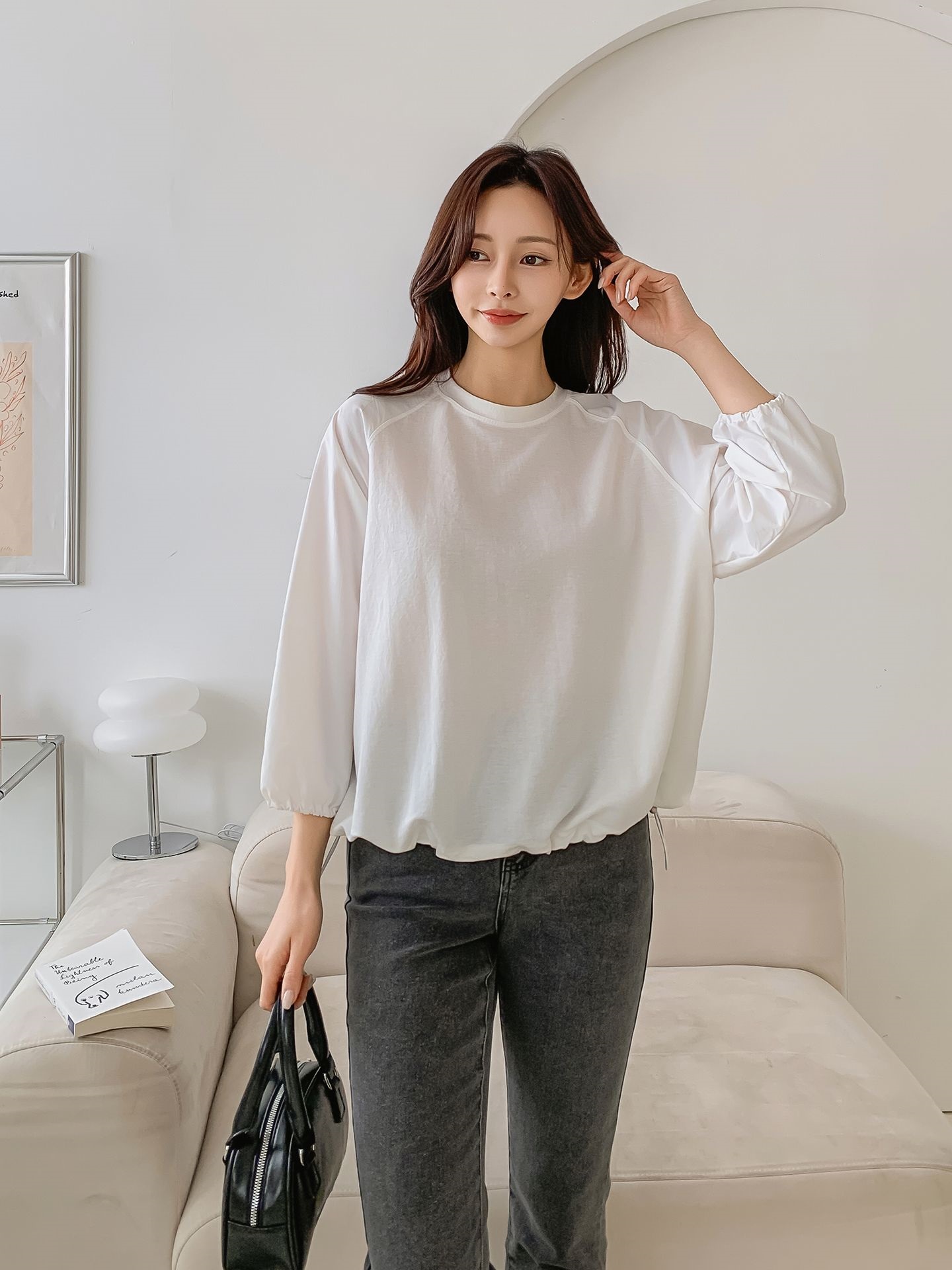 ドローコードドッキングラグランTシャツ | 詳細画像9