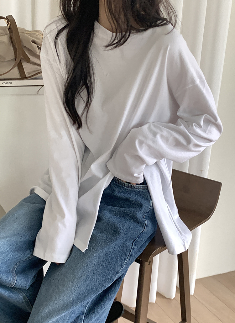 スリットルーズ長袖Tシャツ | 詳細画像2