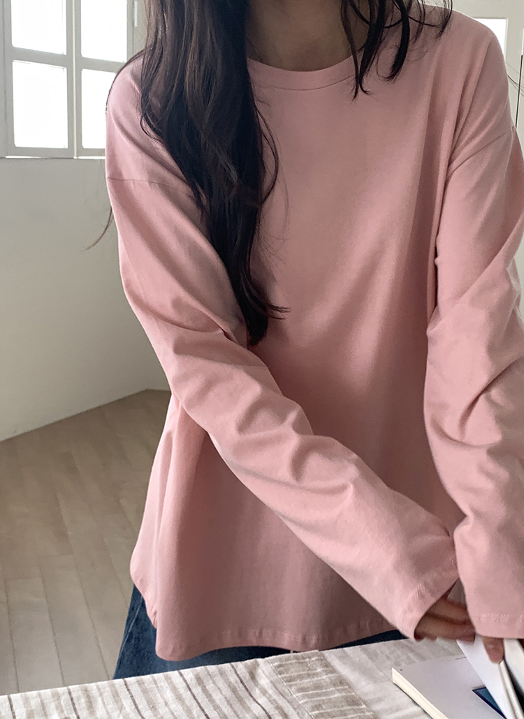 スリットルーズ長袖Tシャツ | 詳細画像10