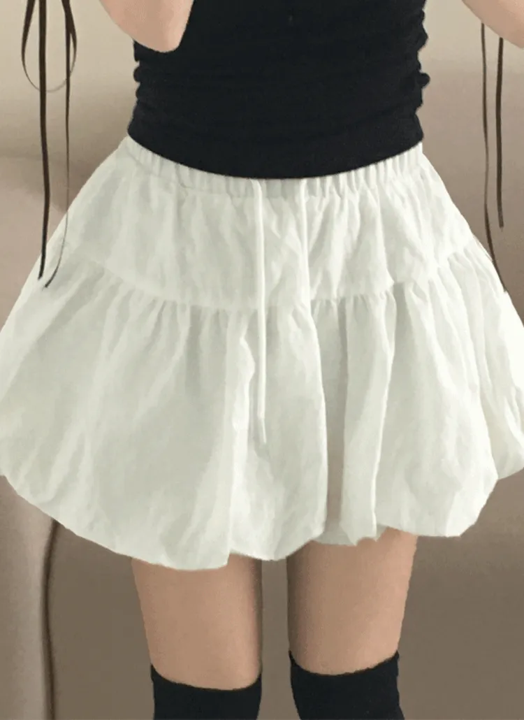 ドロストバルーンミニスカートパンツ | creamsugar | 詳細画像1