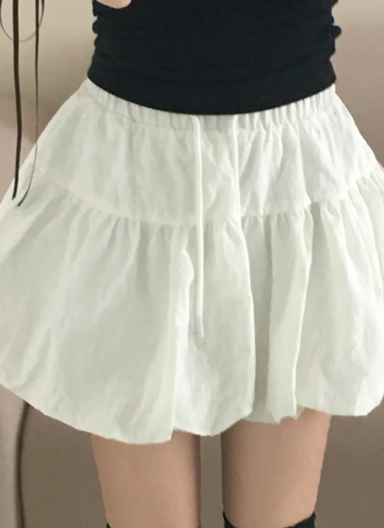 ドロストバルーンミニスカートパンツ | creamsugar | 詳細画像1