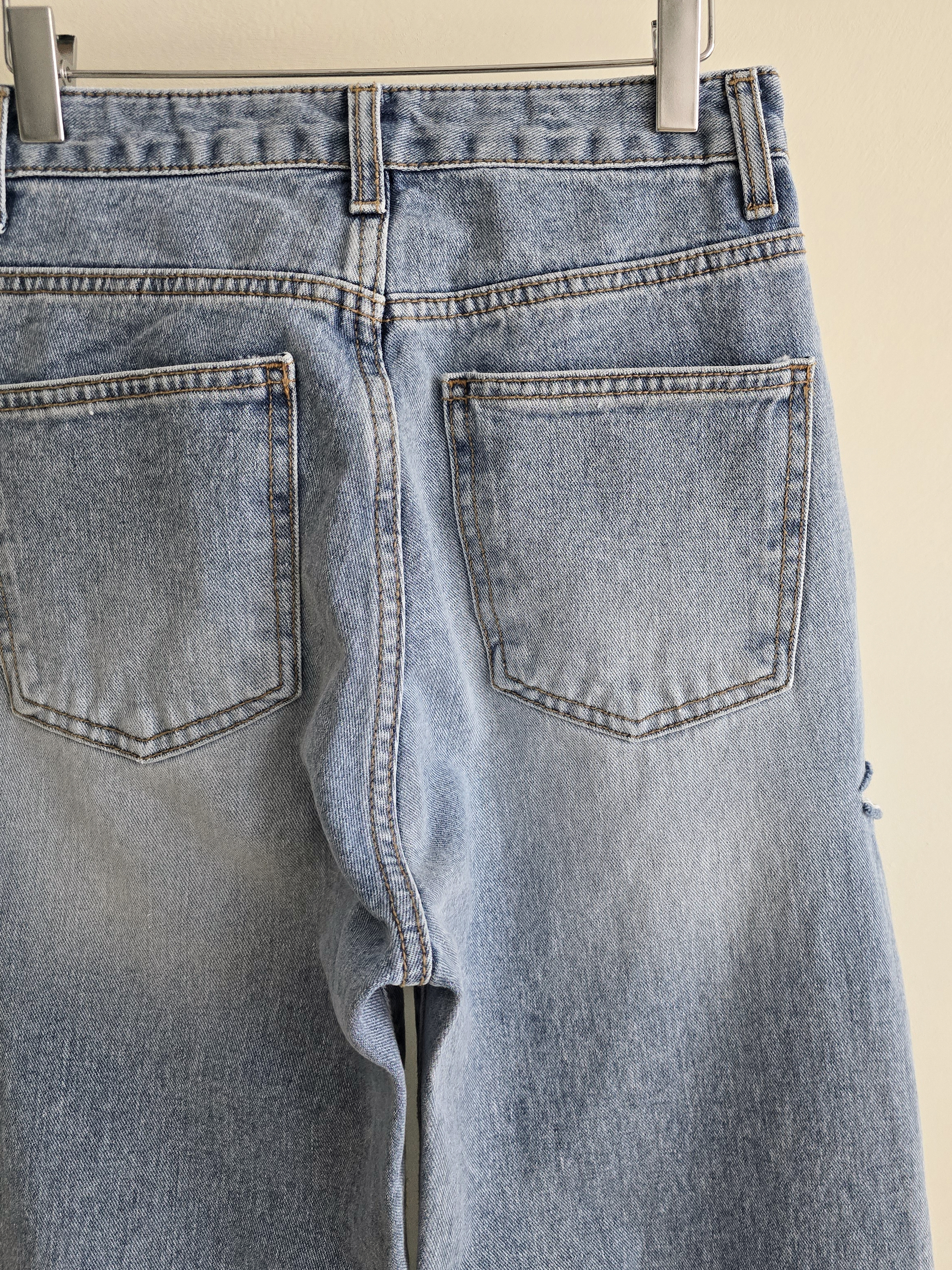 ダメージカットワイドデニムパンツ | 詳細画像13