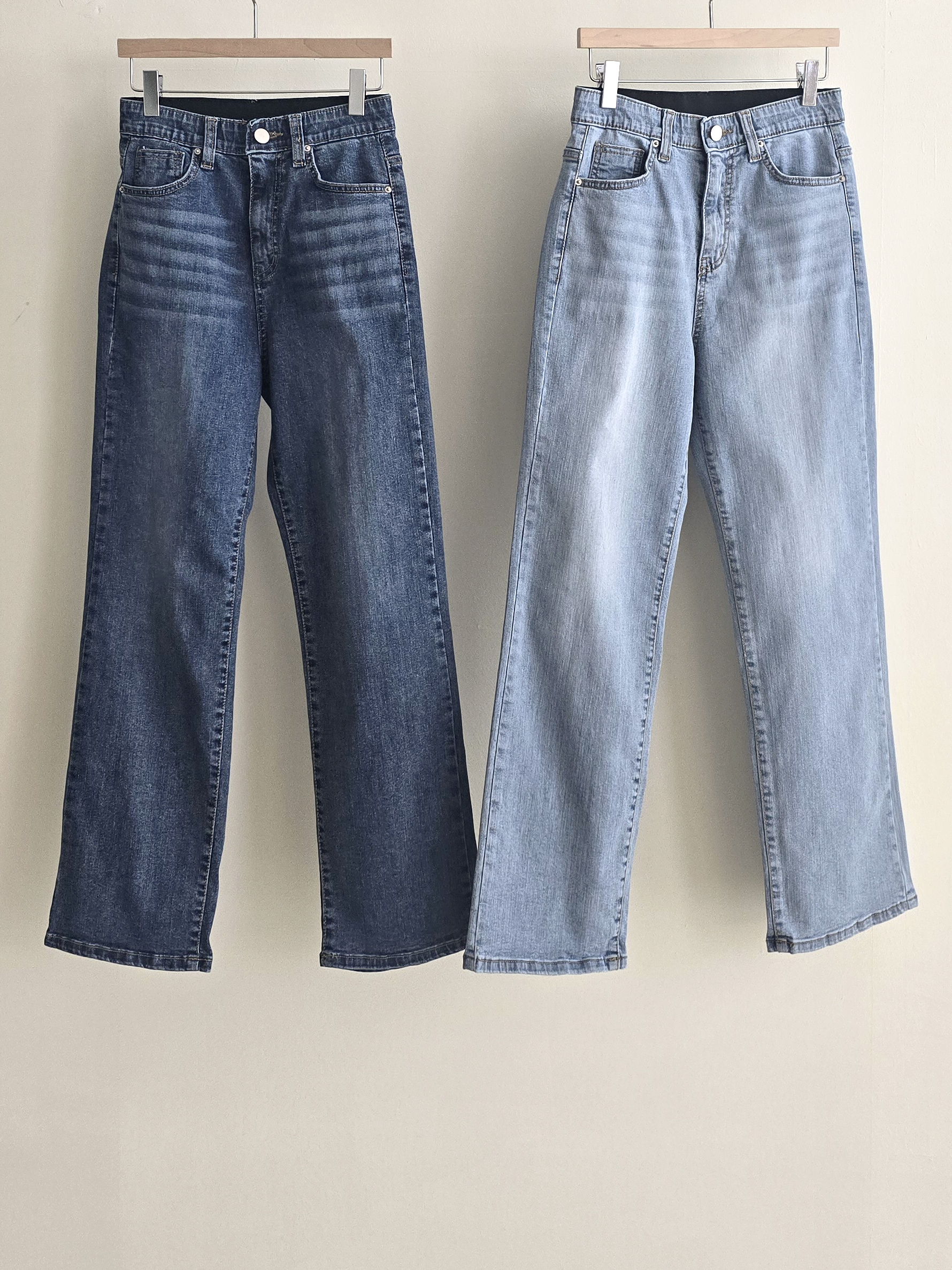 シークレットゴムストレートデニムパンツ | 詳細画像11