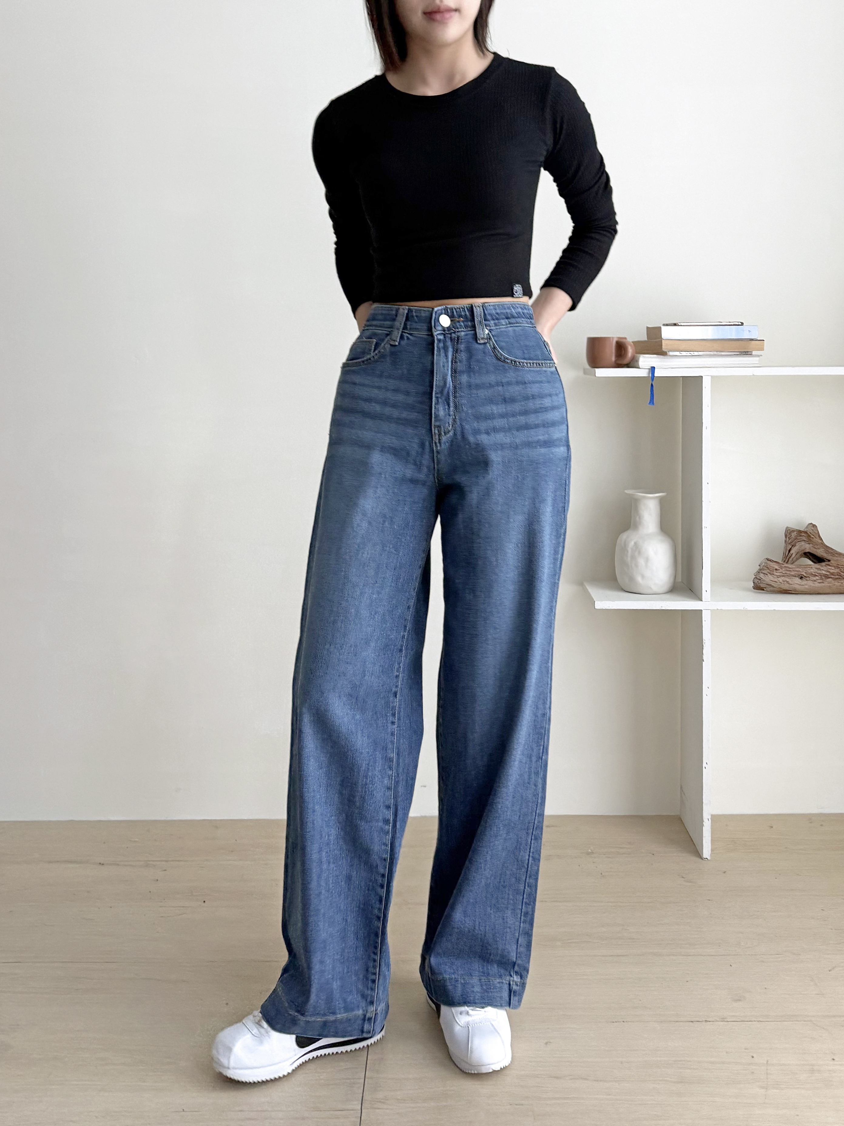 ストレッチストレートデニムパンツ | 詳細画像8