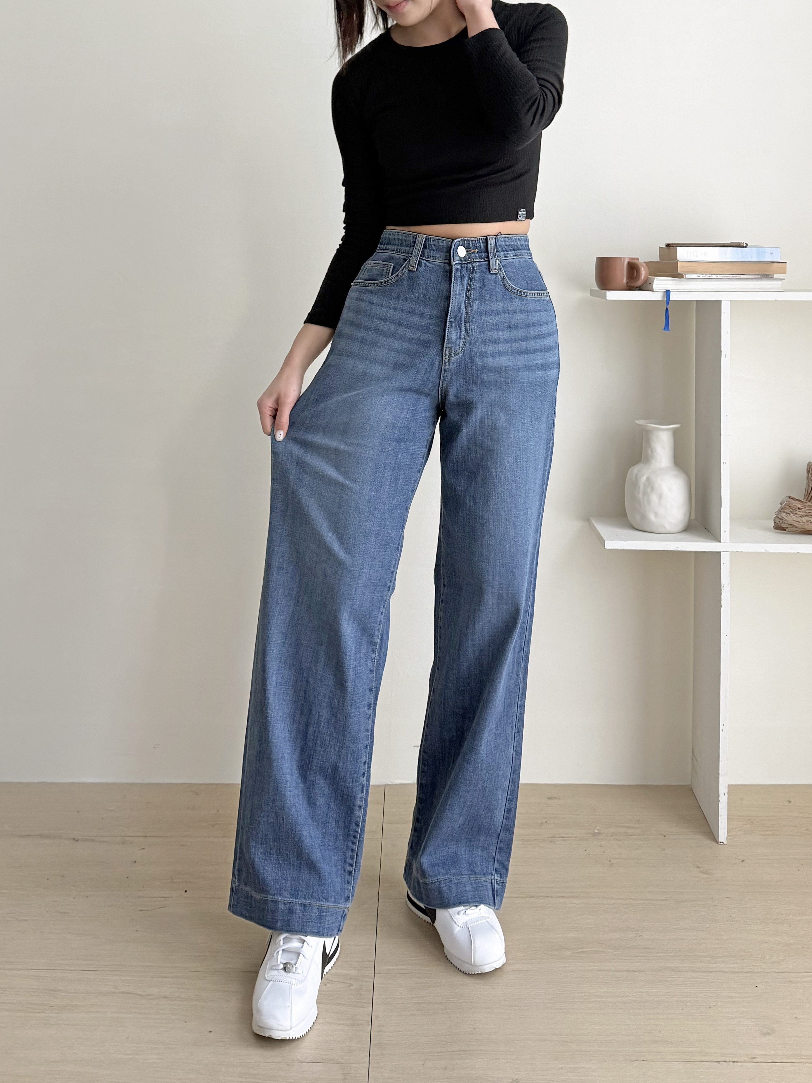 ストレッチストレートデニムパンツ | 詳細画像12