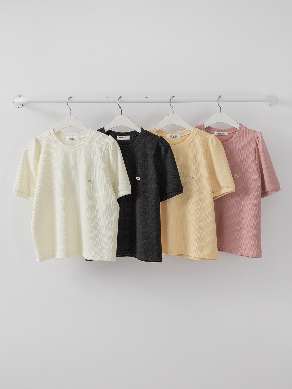 チャームパフ半袖リブTシャツ | 詳細画像21