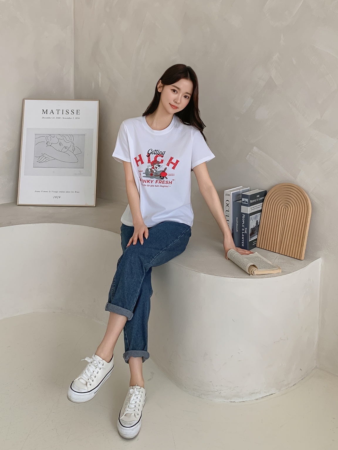 HIGHプリント半袖Tシャツ | 詳細画像4