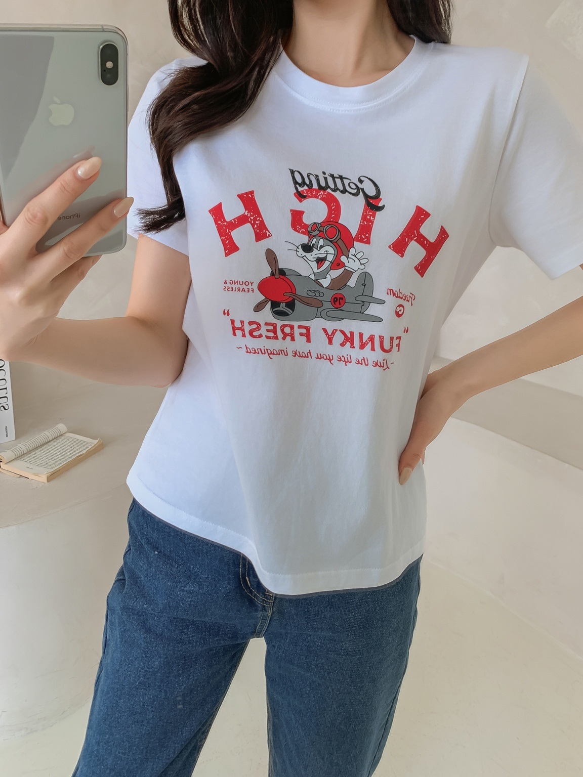 HIGHプリント半袖Tシャツ | 詳細画像10