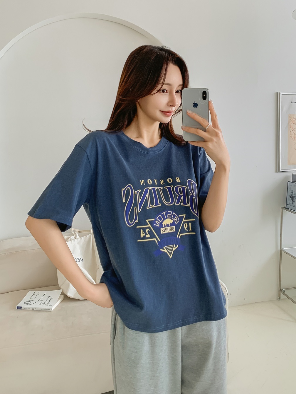 BOSTONプリント半袖Tシャツ | 詳細画像2