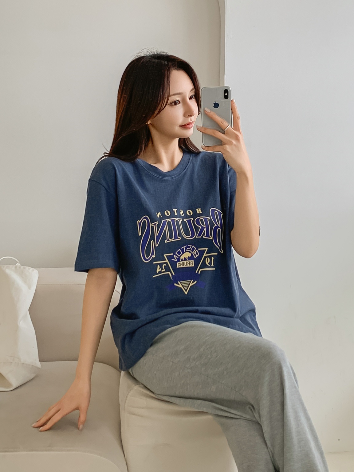 BOSTONプリント半袖Tシャツ | 詳細画像6