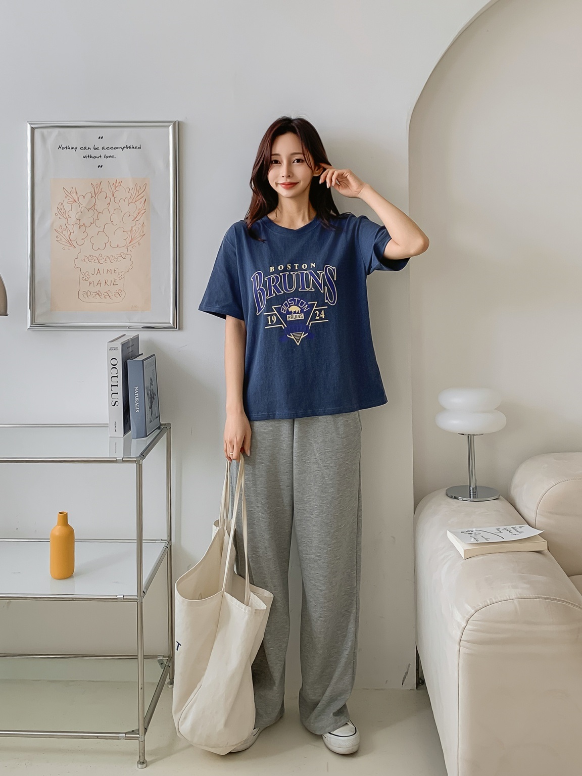BOSTONプリント半袖Tシャツ | 詳細画像7