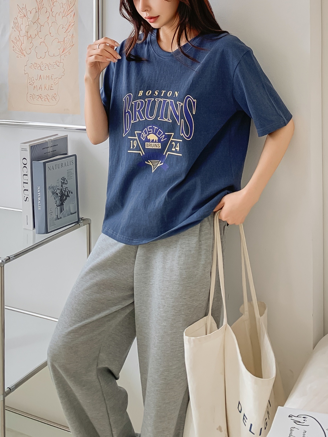 BOSTONプリント半袖Tシャツ | 詳細画像10