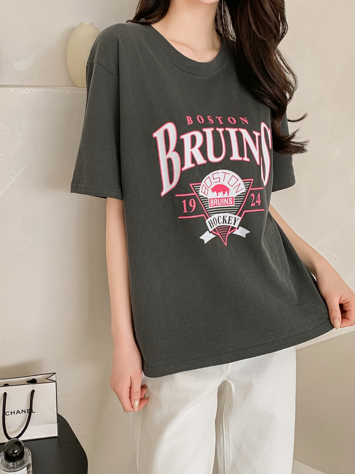 BOSTONプリント半袖Tシャツ | 詳細画像12