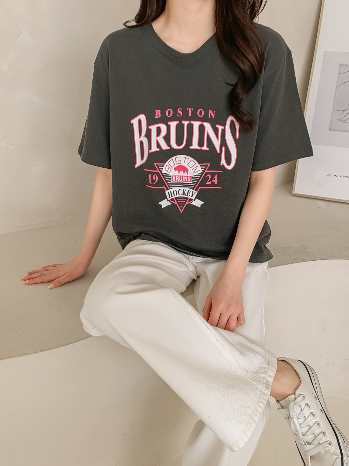 BOSTONプリント半袖Tシャツ | 詳細画像14