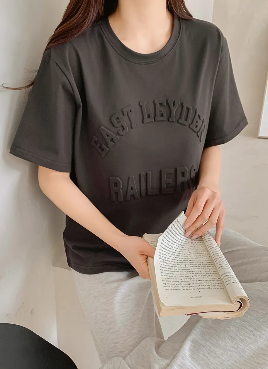 エンボスロゴ半袖Tシャツ | 詳細画像1