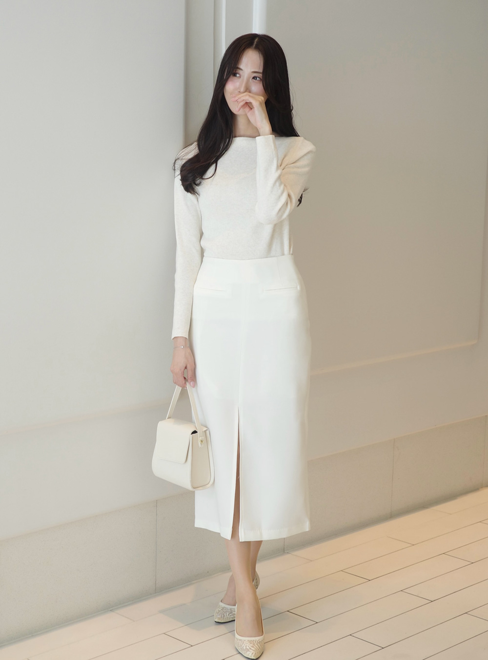 ボートネックリブニット | 詳細画像5