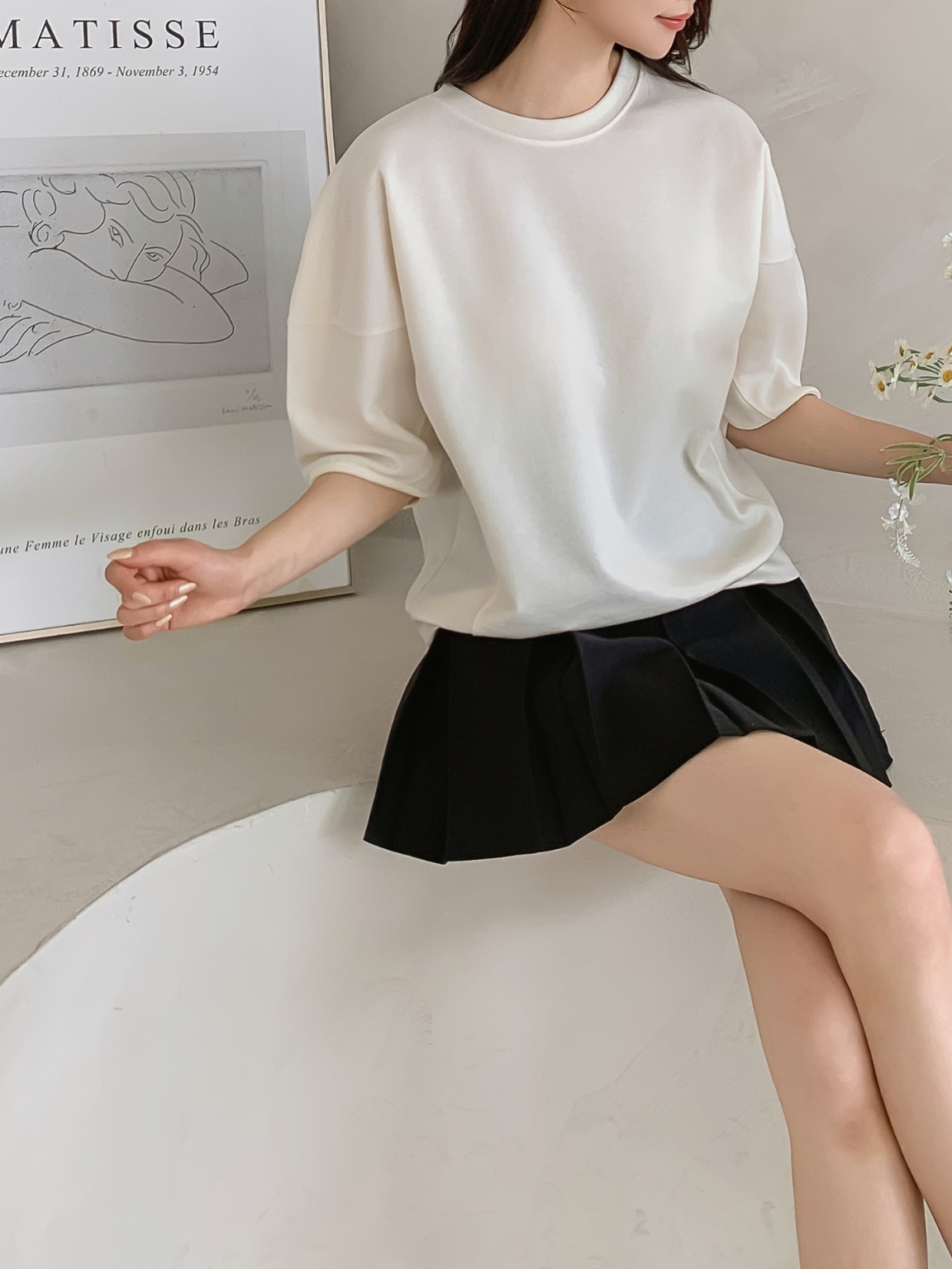 サイドラインドルマン半袖スウェット | 詳細画像6