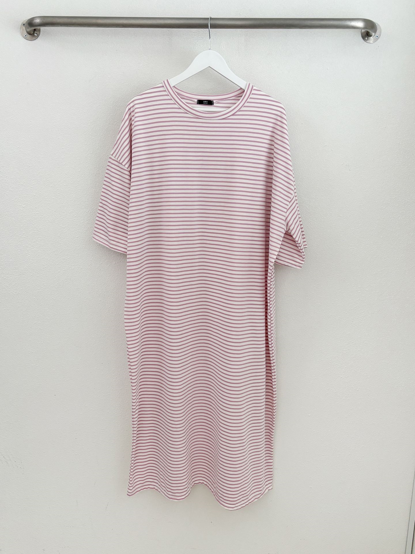 ボーダーボクシーTシャツロングワンピース | 詳細画像17
