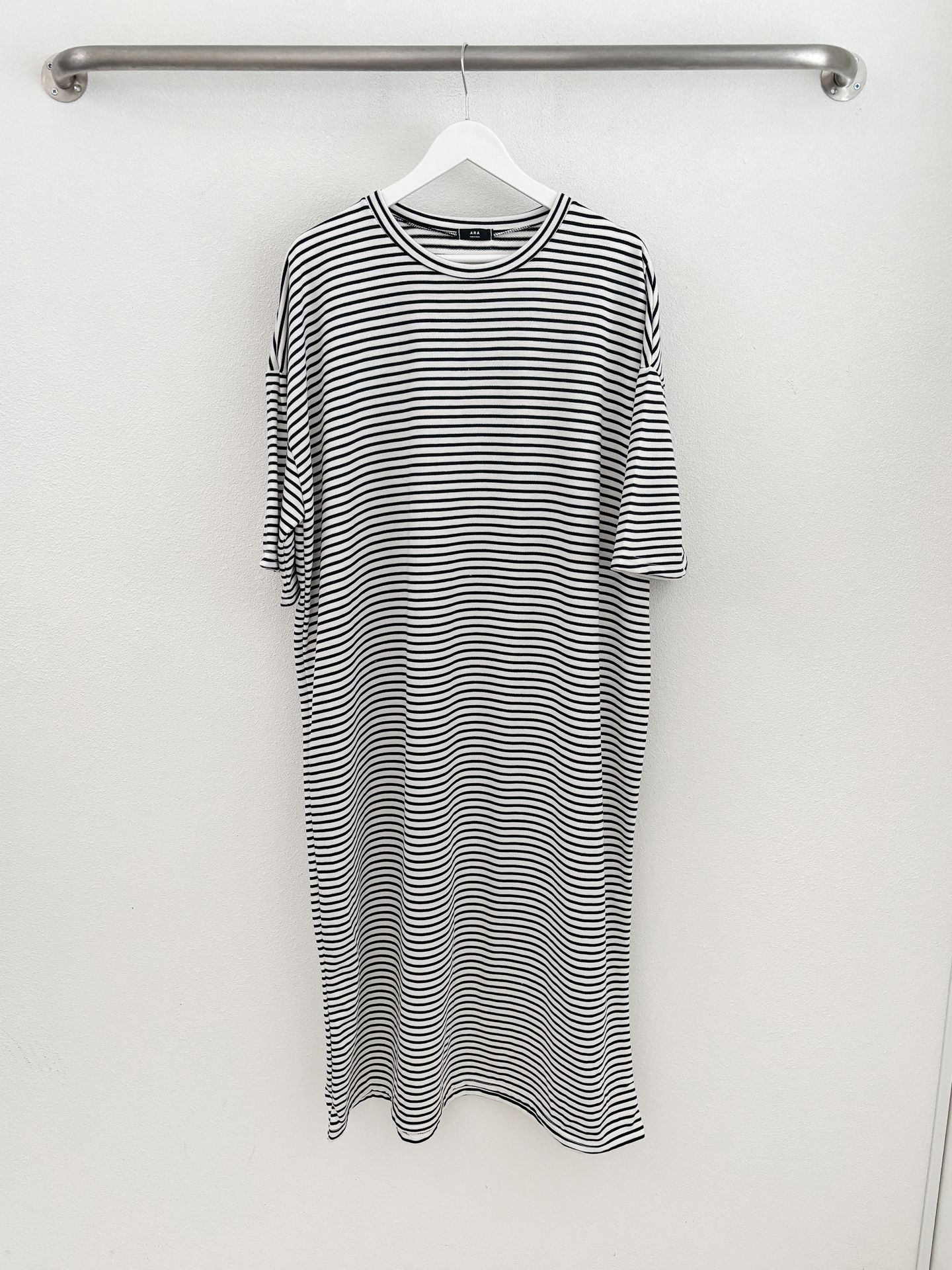 ボーダーボクシーTシャツロングワンピース | 詳細画像18