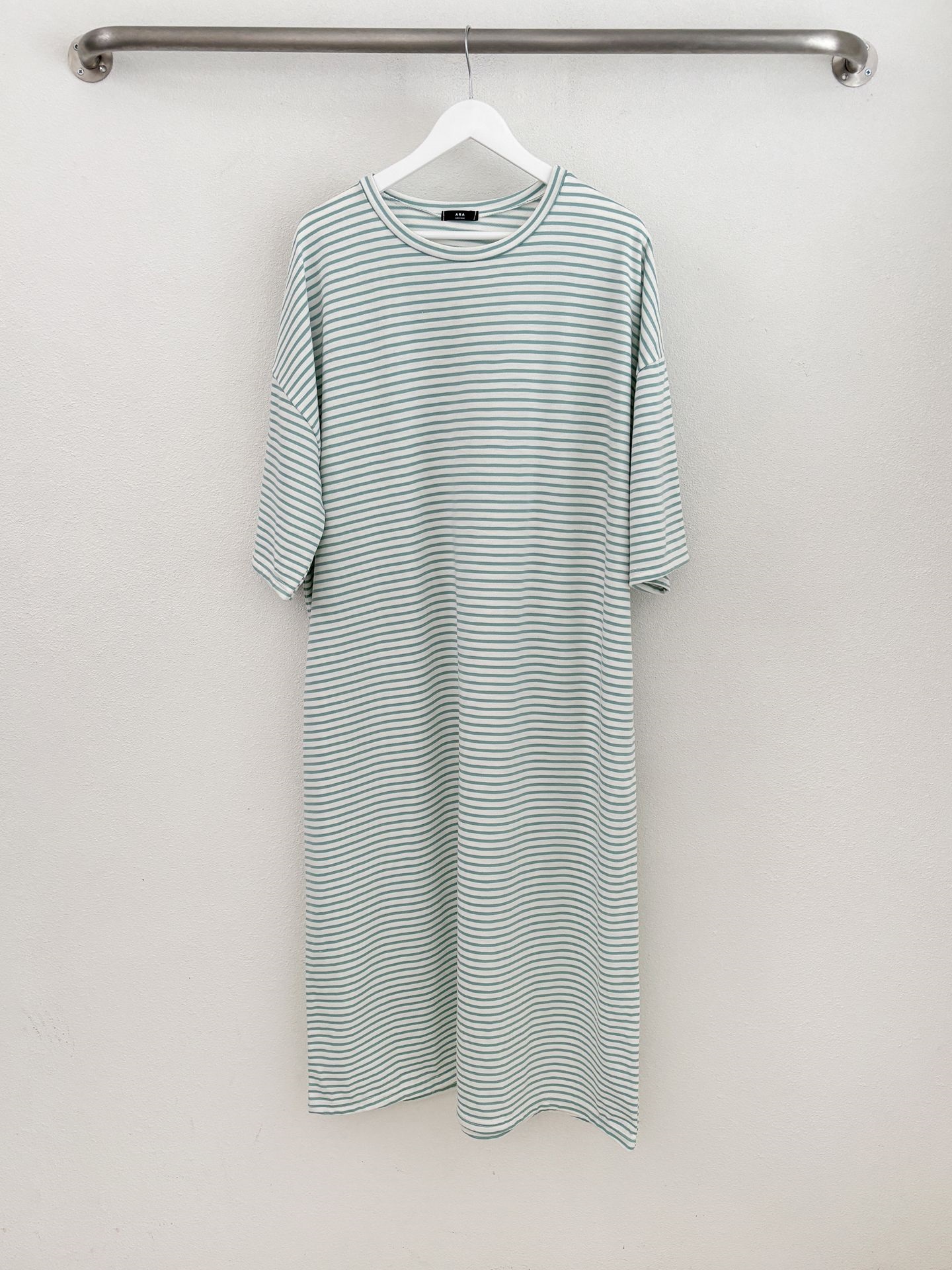 ボーダーボクシーTシャツロングワンピース | 詳細画像19