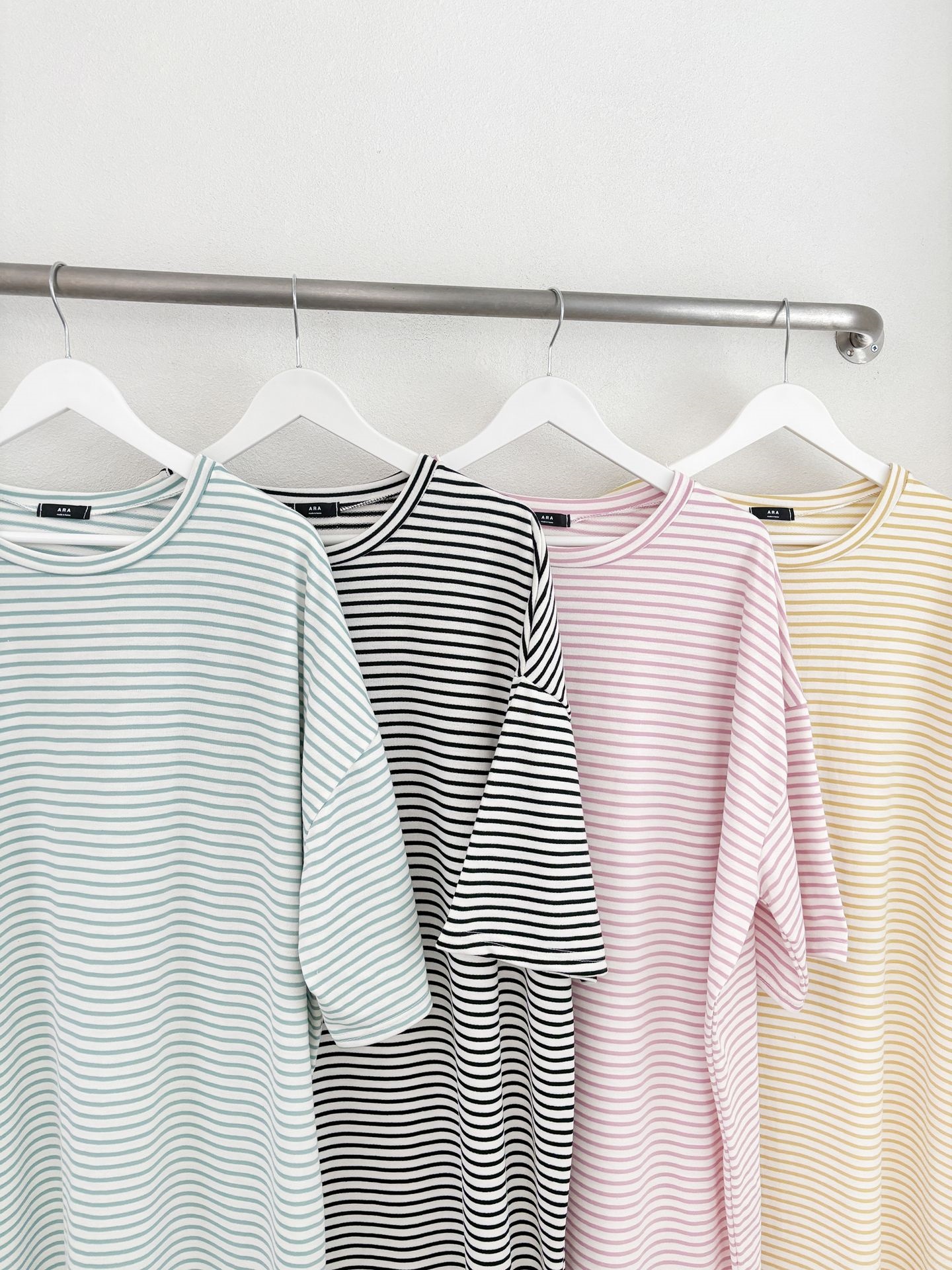 ボーダーボクシーTシャツロングワンピース | 詳細画像21