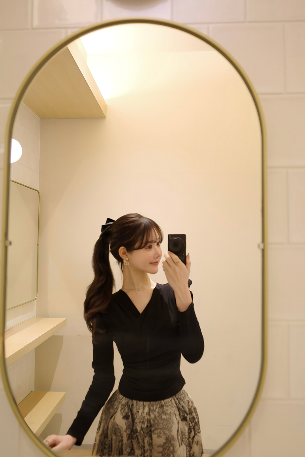 カシュクール ス パフスリーブ natural couture｜【WEB限定】カシュクールパフスリーブ
