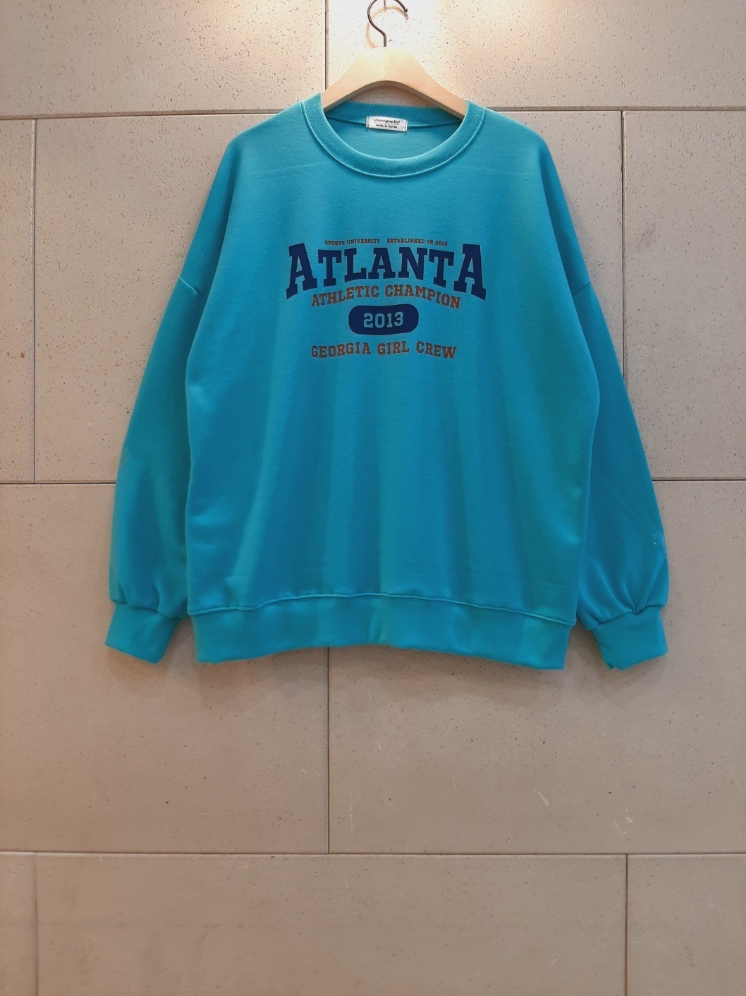 ATLANTA配色レタリングスウェット | 詳細画像9