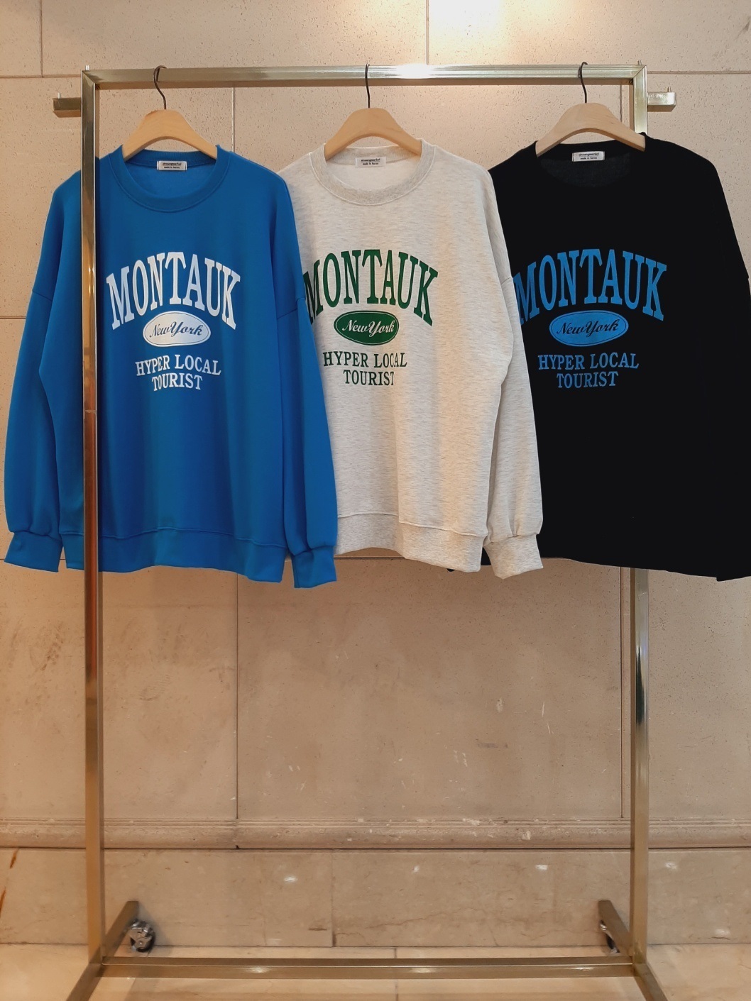 MONTAUKロゴボクシースウェット | 詳細画像9