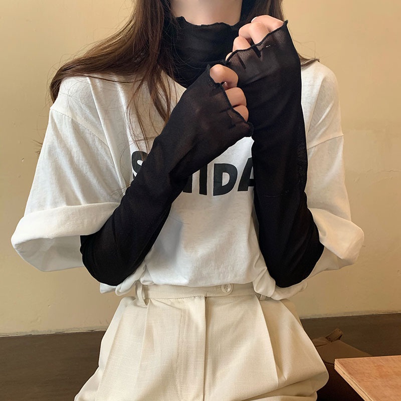 メロウハイネックシースルーTシャツ | 詳細画像8