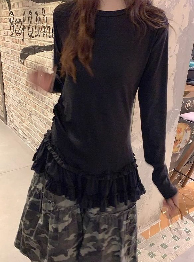 シャーリングフリルティアードTシャツ | 詳細画像13
