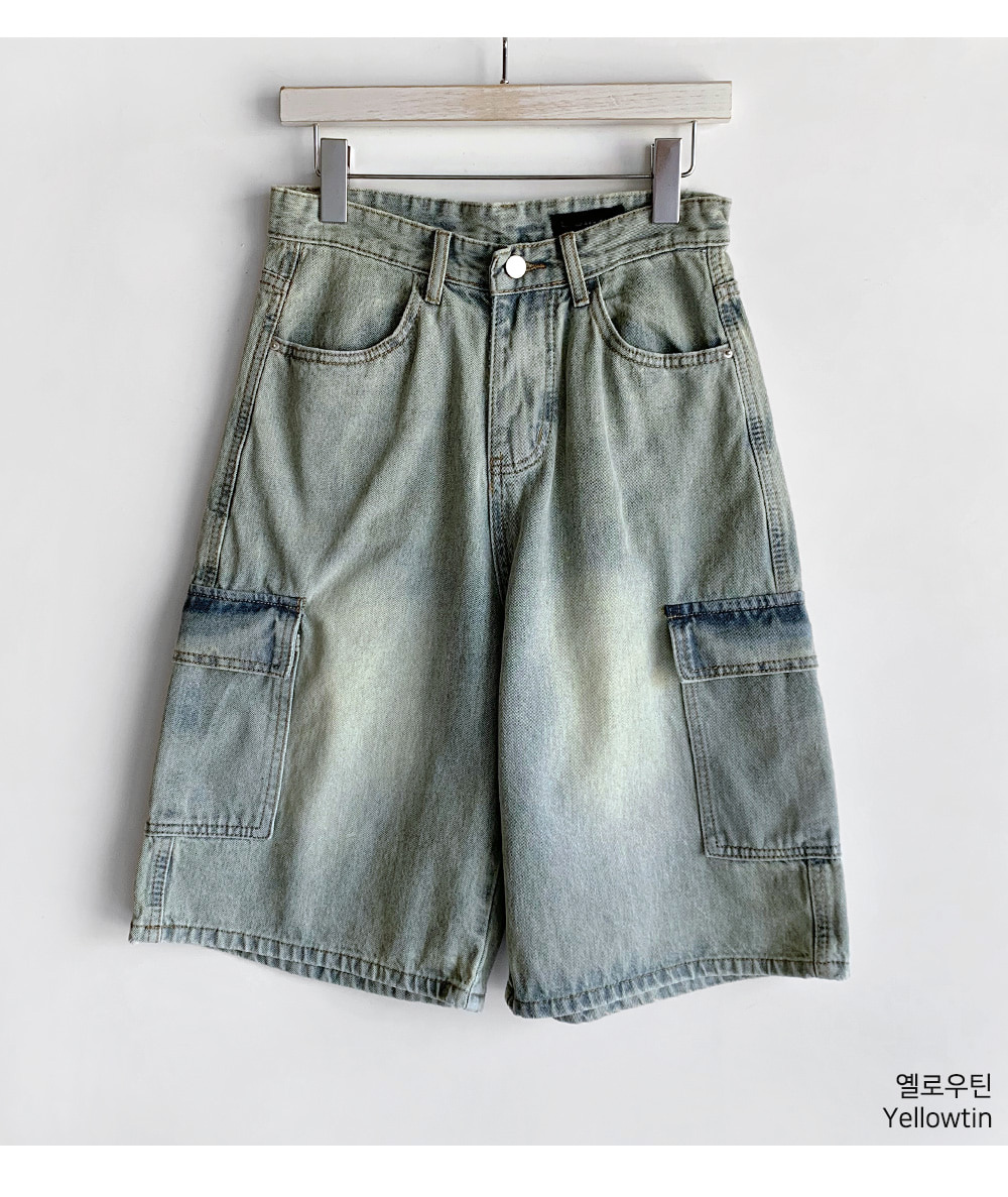 ウォッシングカーゴハーフデニムパンツ | 詳細画像17