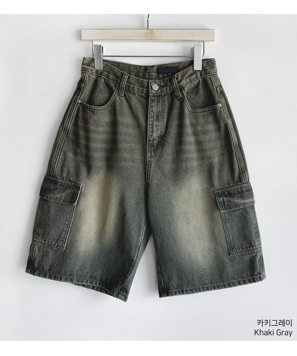 ウォッシングカーゴハーフデニムパンツ | 詳細画像18