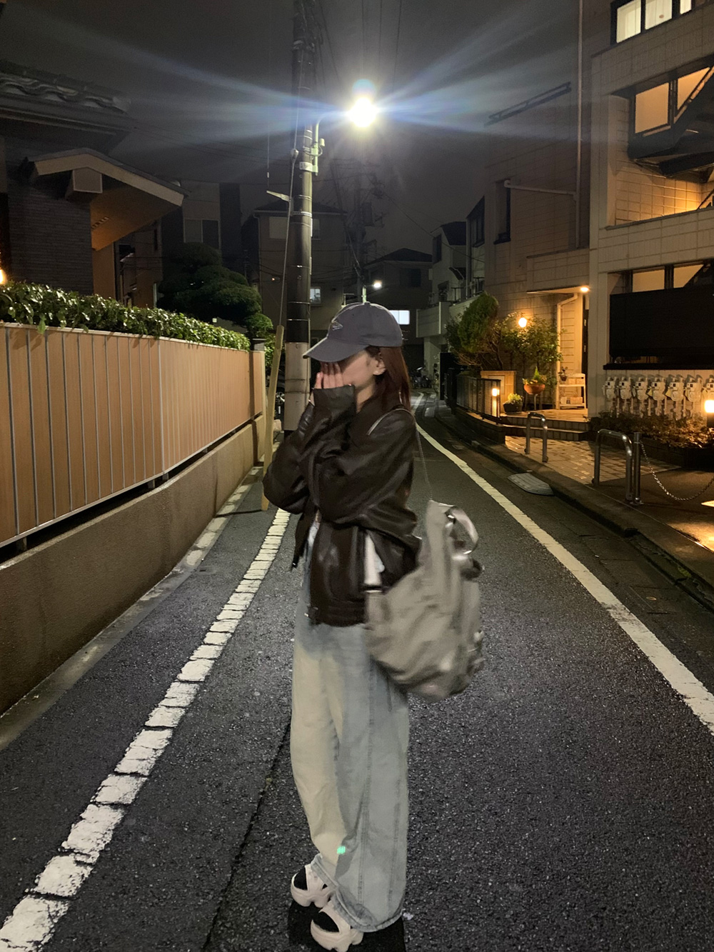 フェイクレザーカラーネックジャンパー | 詳細画像12