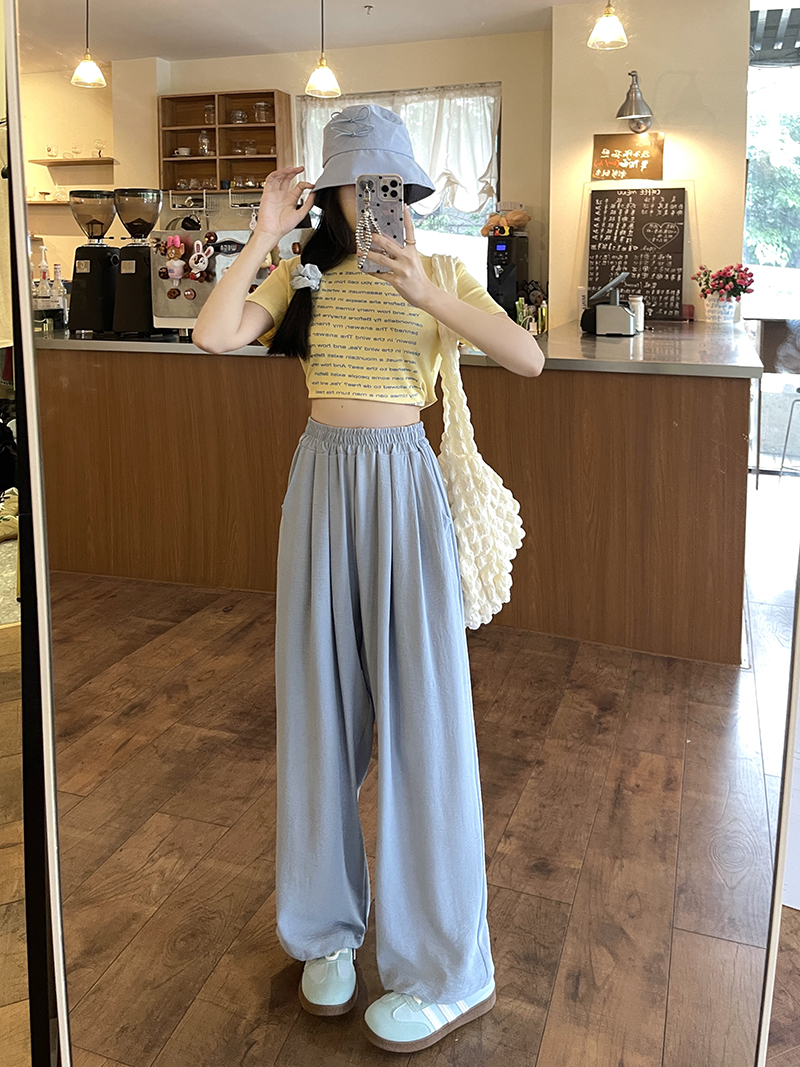 タックリンクルフリーイージーワイドパンツ | 詳細画像9