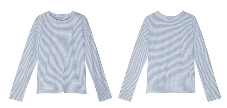 ボーダークロススリットTシャツ | 詳細画像19